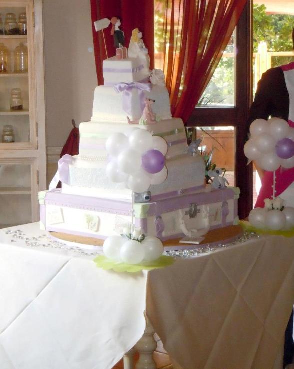 wedding cake valigie